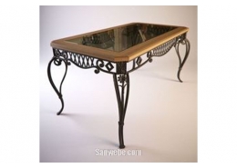 Bàn sắt mỹ thuật 03