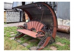 Ghế sắt mỹ thuật 07