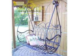 Xích đu sắt hoă văn nghệ thuật đẹp
