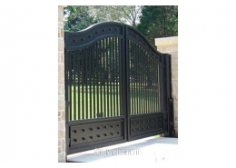 Cửa cổng sắt mỹ thuật 24