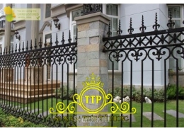 Hàng rào sắt mỹ thuật đẹp